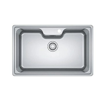【點數10%回饋】【FRANKE】Bell 不鏽鋼大單槽 BCX 610-81 (101.0633.599)
