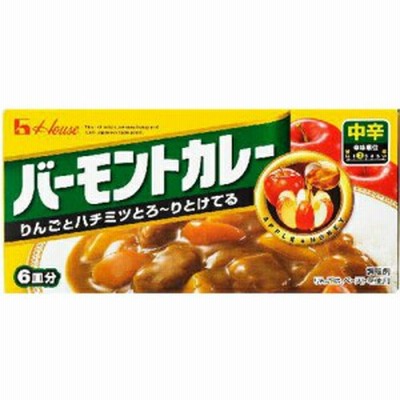ハウス食品 バーモントカレー　中辛１１５ｇ×10個