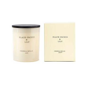 Cerería Mollá 1899蠟燭230g 黑蘭花與百合