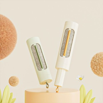 荷生活往復型雙面去毛刷 無耗材貓毛狗毛寵物毛髮清潔刷