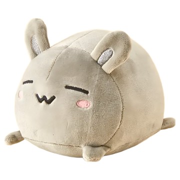 黃阿瑪的後宮生活 娃娃  14 x 10 x 11 cm  灰胖麻糬  1個