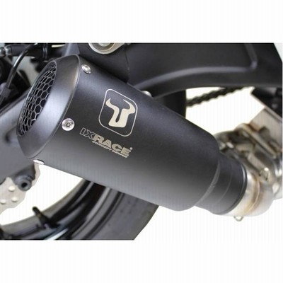 IXRACE IXRACE:アイエックスレース コニカルショート スリップオンマフラー サイレンサータイプ：マットブラック KATANA SUZUKI スズキ