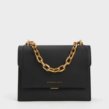 Brennan 金屬鍊條翻蓋包