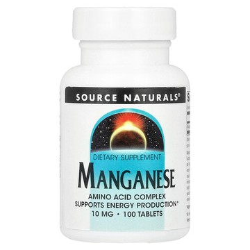 Source Naturals, 錳，10 毫克，100 片