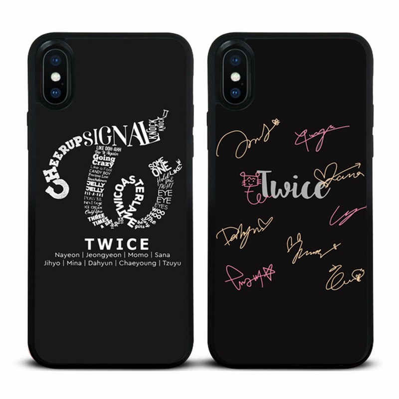 Twice スマホケースiphonexr Iphonexs Max Iphonex Iphone7 Iphone6 Iphone8 アイフォンケース スマートフォンケース Ab 通販 Lineポイント最大1 0 Get Lineショッピング