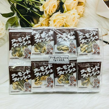 日本 Fujisawa 藤澤商事 藤澤小魚 杏仁小魚乾 40袋入 小魚乾 杏仁小魚 小魚干｜全店$199免運