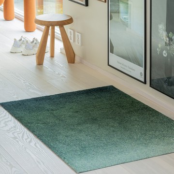 挪威 Heymat 漸層整染 入戶地墊 北海藍 60 x 85