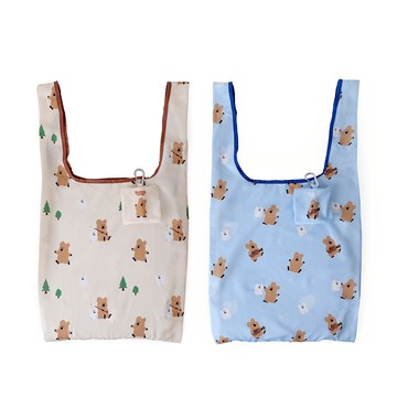 DINOTAENG FlexBag超輕量購物袋-Norns 附登山扣可吊掛 可肩背大容量環保袋