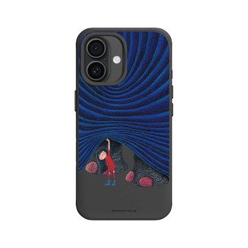 iPhone 16 SolidX 黑 - 幾米 Jimmy Liao - 星空-小象變大象