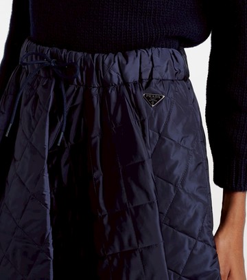 Prada Re-Nylon quilted midi skirt