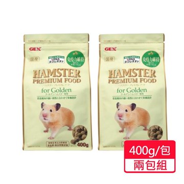 【GEX】黃金鼠 優質蛋白主食 400g/包;兩包組