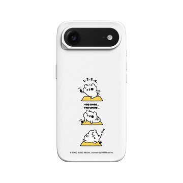 iPhone Air SolidX 白 - 爽爽貓 Song Song Meow by SECOND - One more!!Two more!!