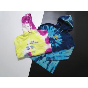 美式街頭潮牌水洗扎染tiedye套頭連帽衫衛衣滑板街舞bboyhoodie