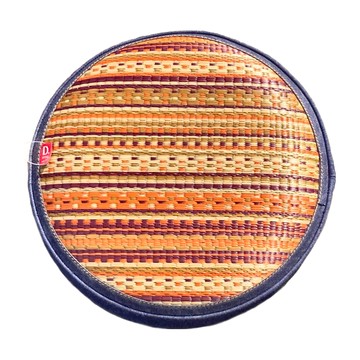 D.STYLE 藺草坐墊 Mile 薄版  38cm  茶香褐