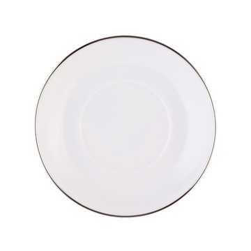 LEGLE｜Mil造型杯底碟－銀邊