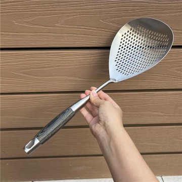 德國漏勺撈餃子長柄神器不銹鋼