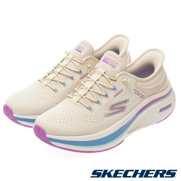 SKECHERS 女鞋 慢跑系列 瞬穿舒適科技 GO RUN ELEVATE 2.0 - 129006NAT