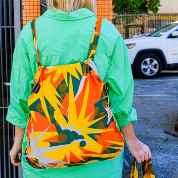 德國 Notabag 三用後背包/肩背包/手提袋 - 花火