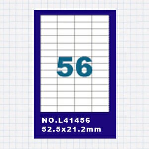 滿額現折180★(5包)OGI A4標籤貼紙4欄14列/50張入 四邊直角 雷射.噴墨.點距陣各式列表機專用 標籤貼紙No.L41456