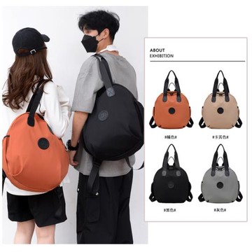 新款雙肩背包時尚百搭單肩包干濕分離輕便三用電腦包登山包健身包