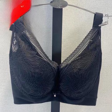 愛黛文胸小胸顯大中厚內衣舒適性感上托側收副乳軟鋼圈聚攏胸罩