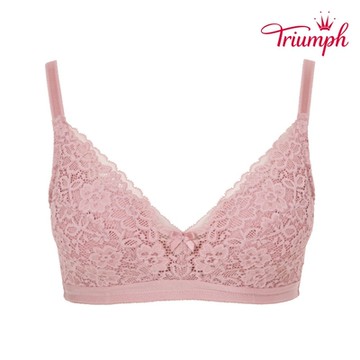 黛安芬-美型嚴選系列 無鋼圈 B-E罩杯內衣 低調粉