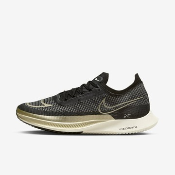 Nike ZoomX Streakfly 男 慢跑鞋 運動 路跑 競速 馬拉松 輕量 黑金 [DJ6566-001]