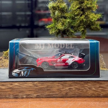 MJ 1:64 梅賽德斯賓士AMG GT Black Series F1安全車 全開 合金汽車模型收藏玩具