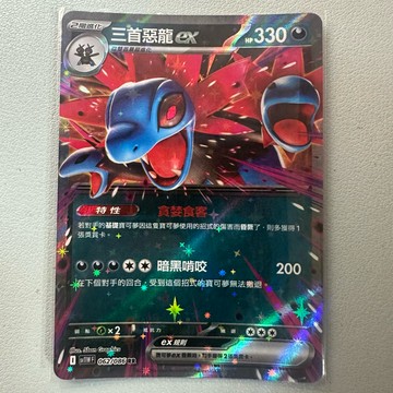 Pokemon 寶可夢集換式卡牌遊戲.三首惡龍 I s11wF 062/086 RR
