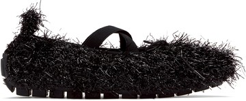 Simone Rocha 黑色 Tinsel Grip 芭蕾鞋