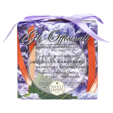 NESTI DANTE HYDRANGEA & RHUBARB 義大利佛羅倫斯繡球花和大黃植物皂 - 200g  1個