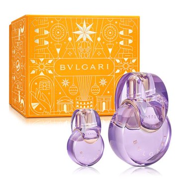 Bvlgari 寶格麗 紫水晶女性淡香水禮盒(淡香水100ml+小香15ml)-贈隨機紙袋