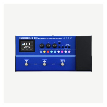 BOSS GX-1B 搭載AIRD技術 內建16種音箱與130種效果 支援藍牙與USB-C 電貝斯綜合效果器