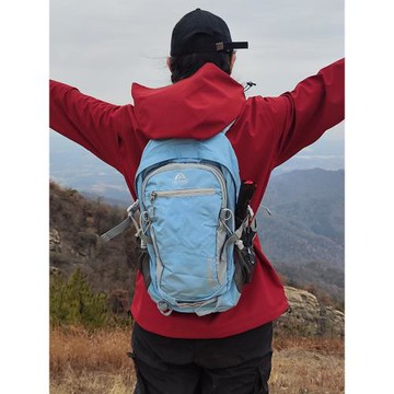 艾王戶外登山包男女輕便多功能徒步旅行背包30L越野騎行雙肩包20L