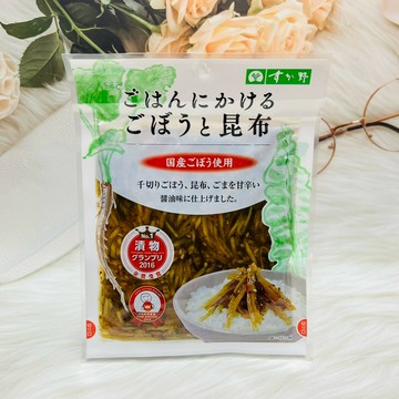 日本 菅野 漬物 醃漬牛蒡絲 脆牛蒡 昆布牛蒡  墨魚牛蒡 日本小菜 醃漬物