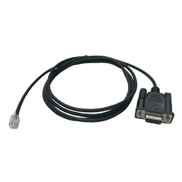 易控王】1.5M RJ11公(4P4C)轉RS232母轉接線 (40-750-08)