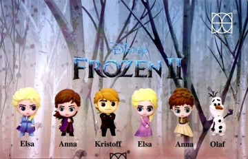 【震撼精品百貨】冰雪奇緣_Frozen~迪士尼冰雪奇緣2 典藏公仔組(6款圖案隨機出貨)#78234