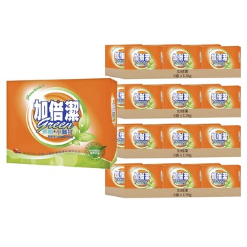 加倍潔 制菌潔白超濃縮洗衣粉 茶樹 + 小蘇打  1.5kg  1入  24盒