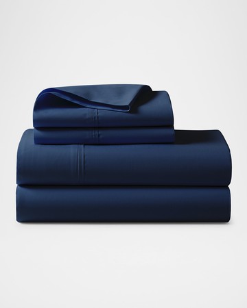 Organic 464 Percale Fitted Sheet, KING