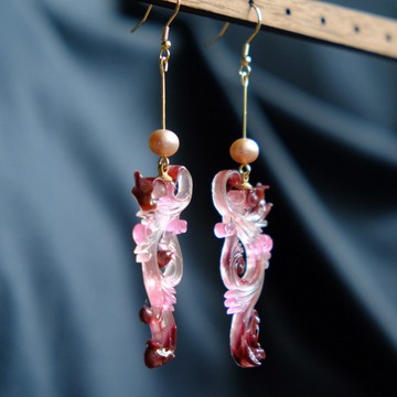 【千夜一夜物語】Arabian Nights - Silver Earrings by ETPLANT