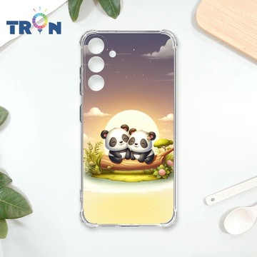 TRON 三星 A15 5G 可愛萌熊貓 四角防摔 軟殼 手機殼