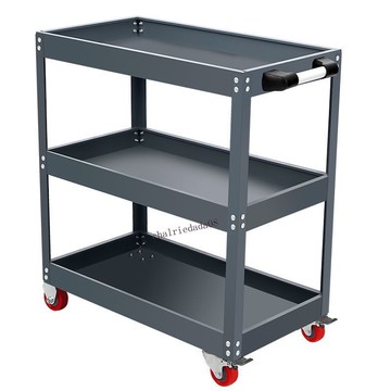 臺彎發貨 實用工具​ 工具車小推車多功能收納架汽修維修修車移動車間抽屜式周轉零件車