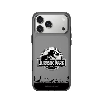 iPhone 17 Pro Max Clear (相機按鈕) 酷墨灰 - Jurassic Park/ Jurassic World - 恐龍遷移