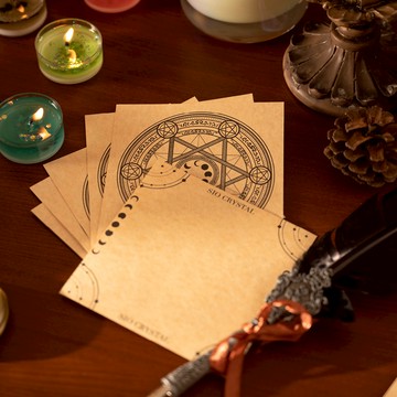 【SIO CRYSTAL希奧水晶】許願羊皮紙(6入)