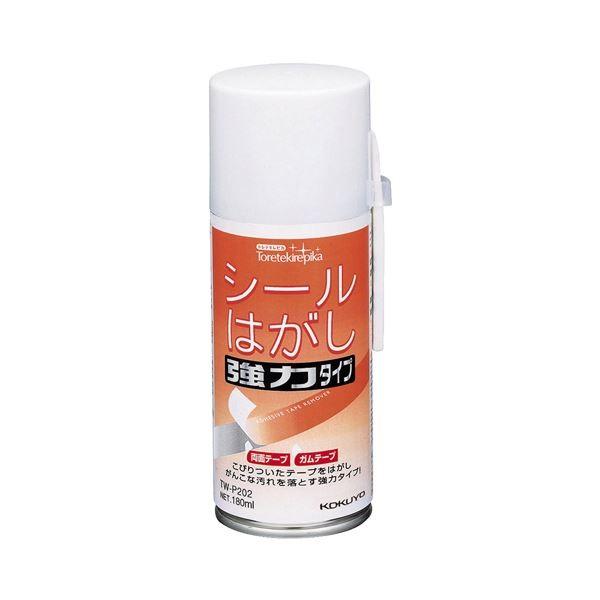 まとめ) コクヨ シールはがし(強力タイプ) 180ml TW-P202 1本 〔×4セット〕