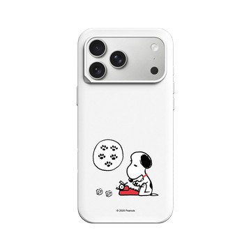 iPhone 17 Pro Max SolidX 白 - 史努比 Snoopy - Work from home
