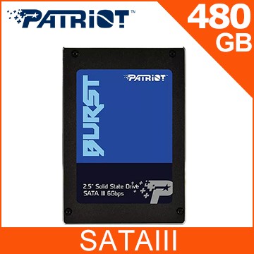 Patriot美商博帝 BURST 480G 2.5吋 SSD固態硬碟