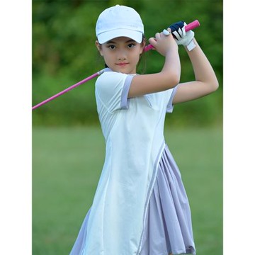 Minigolf兒童高爾夫服裝2023新款女童連衣裙青少年春夏運動童裝