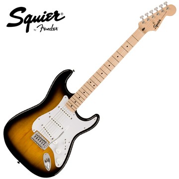 fender sq sonic stratocaster strat wpg mn 2ts 電吉他