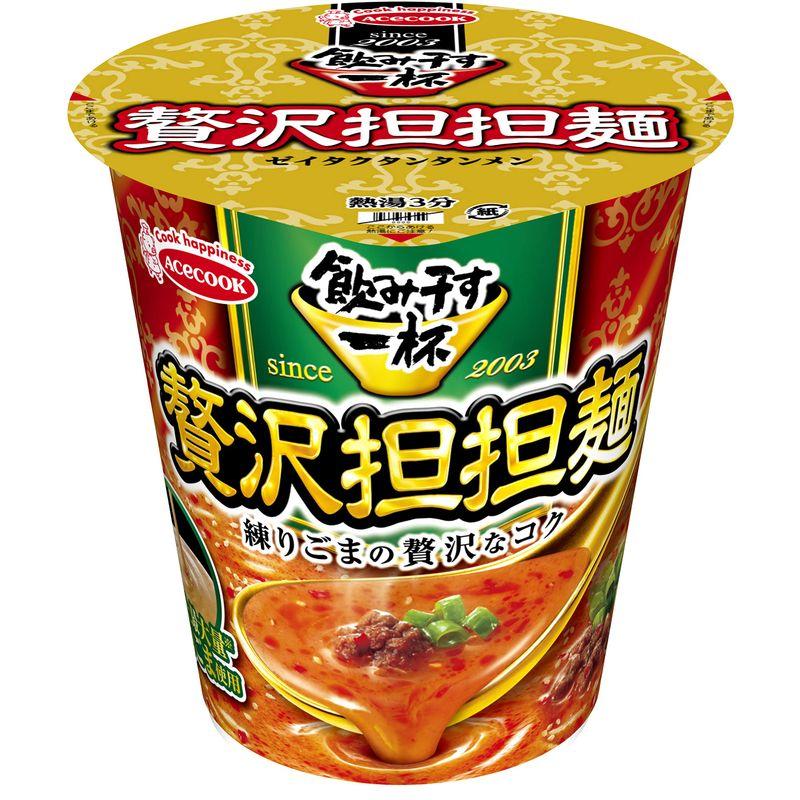 エースコック タテロング 飲み干す一杯 贅沢担担麺 103g×12個